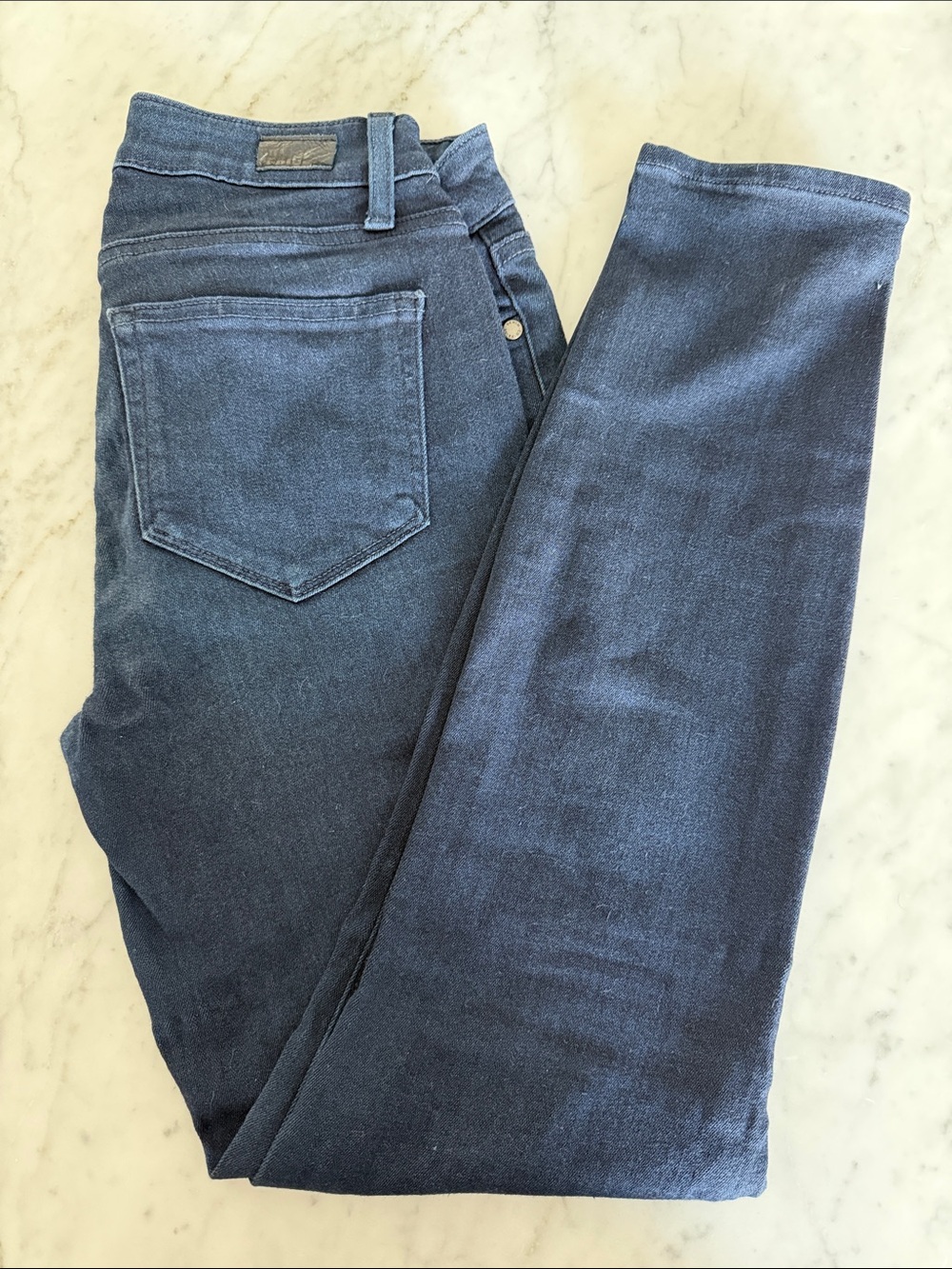 Paige Verdugo Women’s Dark Blue Stretch Skinny Jeans - 26
